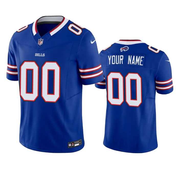 Men & Women & Youth Buffalo Bills Active Player Custom Blue 2023 F.U.S.E. Vapor Untouchable Limited Stitched Jersey